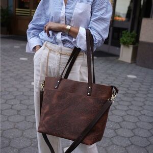 Elegant Brown Tote Bag